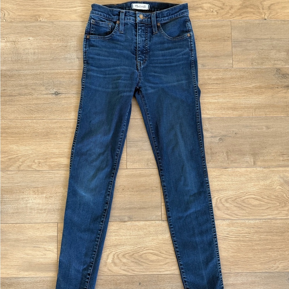 Madewell Dark Blue Skinny Jeans